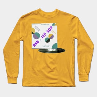 RETRO VINYL HIP HOP RNB Long Sleeve T-Shirt